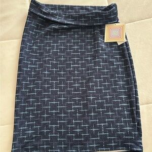 NWT Lularue Navy Blue Skirt Sz M Women’s​